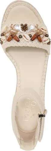 Vista 5 de Franco Sarto Sandalias de cuña Clemens Raffia para mujer Raffia Beige