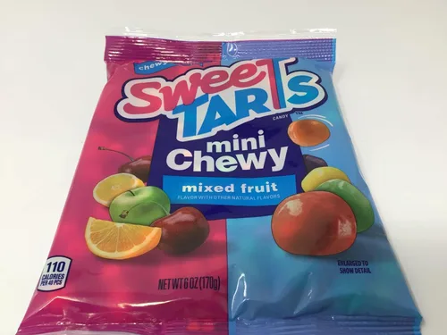 Vista 3 de SweeTarts Mini caramelo masticable, fruta mixta de 6 onzas, paquete de 2