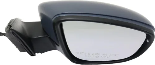 Vista 103 de Garage-Pro Espejo lateral del conductor para Volkswagen Beetle 1968-1977 Chrome Sedan