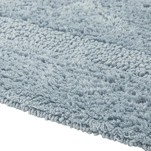 Vista 5 de Better Trends Juego de 4 alfombras de baño de lujo, 100% algodón, suaves, absorbentes de agua, reversibles, lavables a máquina, para decoración