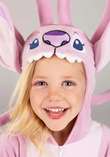 Vista 5 de Disfraz de Ángel de Lilo y Stitch de Disney para Niños Pequeños Multicolor