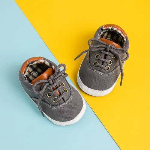 Vista 5 de Morbido - Tenis de lona para bebés y niños pequeños, antideslizantes, para recién nacidos, para recién nacidos, para recién nacidos de 0 a 18 meses
