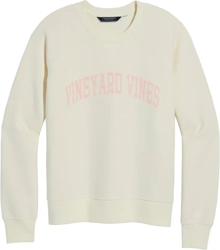 Vista 9 de Vineyard Vines, Mujeres, Sudadera Gráfica de Cuello Redondo de Franela Palm Beach
