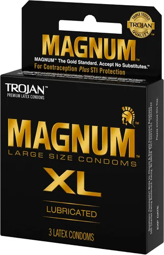 Vista 4 de Magnum - Preservativos XL de tamaño grande, 3