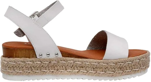 Vista 4 de CUSHIONAIRE Melissa - Sandalias de cuña tipo alpargata para mujer