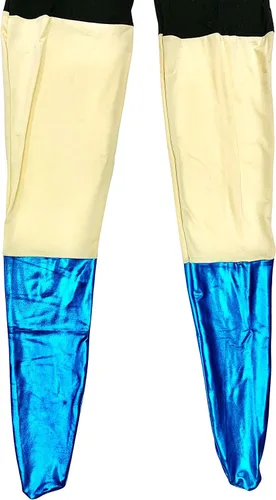 Vista 7 de My Party Shirt Barnacle Boy Spandex Costume - Adult Halloween Outfit - TV Show Cosplay Fan Gift Deluxe Red Suit & Accessories