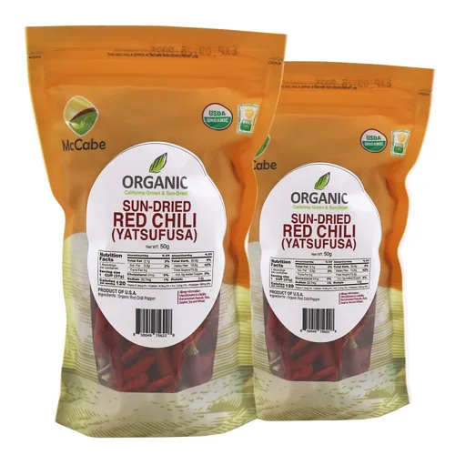 Vista 13 de McCabe Té orgánico de melón amargo - Hojas de melón amargo orgánico Rico en fibra y minerales Certificado USDA y CCOF Producto de Estados