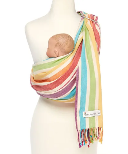 Vista 13 de Transportador de bebé con eslinga anillo soporte para cadera para bebés y niños pequeños, Autumn Carrier for Newborns Infants Toddlers, Adjustable