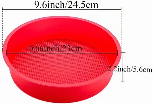 Vista 2 de Protector de baño de agua de tarta de queso de silicona para molde