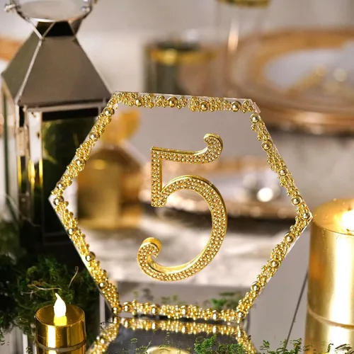 Vista 9 de Efavormart - Espejo cuadrado de cristal de 8 pulgadas, decoración de mesa para bodas, fiestas, centros de mesa, 6 unidades Tipo 1