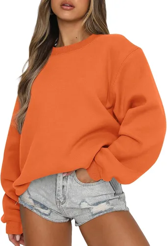 Vista 11 de EFAN Sudaderas de gran tamaño con cuello redondo Y2K para mujer, sudaderas con capucha para otoño, moda 2025, ropa para adolescentes y niñas, lindo