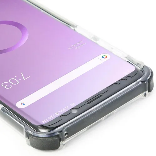 Vista 5 de ArmorSuit MilitaryShield [compatible con fundas] Protector de pantalla diseñado para Samsung Galaxy S9 - Película transparente HD