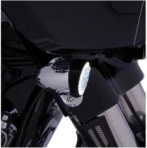 Vista 4 de Insertos de luz de señal LED frontal Fang® (negro)