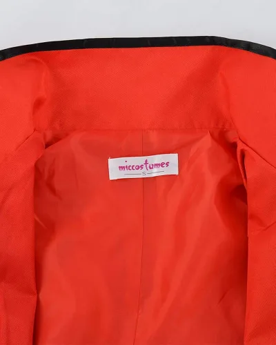 Vista 4 de miccostumes Disfraz de anime para hombre con corbata y bandas para el brazo