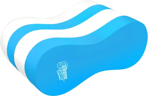 Vista 8 de Sunlite Sports Boya de tracción EVA de 5 capas para piernas - Ayuda para entrenamiento en piscina, soporte para piernas y caderas para adultos