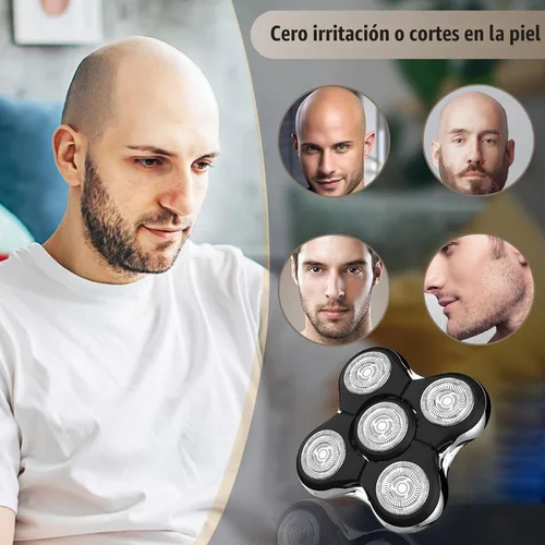 Vista 5 de Hojas de repuesto para afeitadora de cabeza Pro compatibles con Remington Balder Pro, modelo XR7000, afeitado eléctrico de precisión para hombres