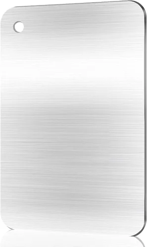 Vista 8 de Tablas de cortar de acero inoxidable para cocina, tabla de cortar