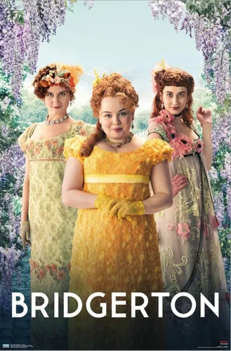 Vista 2 de Netflix Bridgerton - Póster de lienzo para mujer