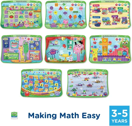 Vista 9 de VTech Toca y aprende Escritorio de actividades 4 en 1 Paquete de expanxión para Preescolar II para 3 a 5 años
