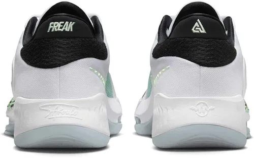Vista 5 de Nike Zoom Freak 4 DJ6149 100 Greek Coastline para hombre, talla 11.5, BlancoNegro Barely Volt