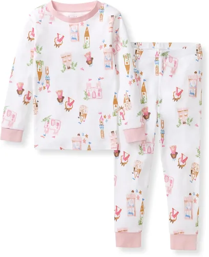 Vista 48 de Burt's Bees Baby Pijama para niña, 2 piezas, camiseta de manga larga y pantalones de algodón orgánico