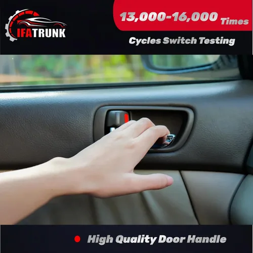 Vista 6 de Manija de Puerta Interior Delantera Trasera Izquierda Conductor Derecha Pasajero para Toyota Sequoia 2001-2007, Toyota Tundra (Solo Cabina Doble)