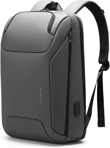 Vista 7 de FUTURE AESTHEICS Mochila de portátil de negocios para hombres y mujeres, mochila de viaje inteligente de 15.6 pulgadas, resistente al agua, mochila