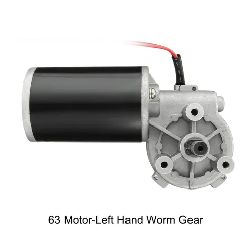 Vista 2 de uxcell Motor-reductor de alto par. Reductor de velocidad.