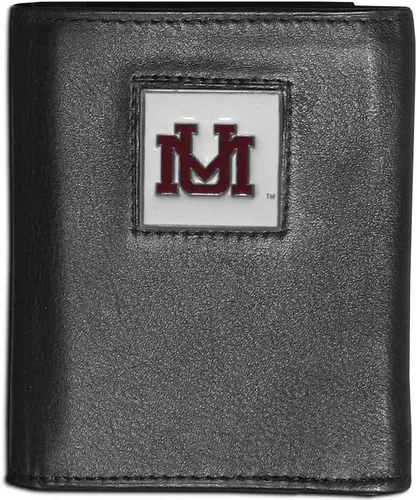 Vista 9 de Siskiyou Sports NCAA unisex Deluxe Leather Tri-fold Wallet