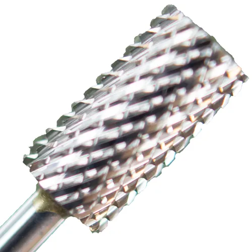 Vista 6 de Medicool Brocas grandes de carburo plateado para uñas de 1/8 pulgadas TWS*CC11M