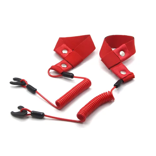 Vista 2 de ZOOKOTO Correa de seguridad universal para interruptor de parada y apagado para todos los Honda Jet Ski Aquatrax F-12 F-15 R-12 ARX1200 ATX1200