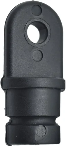 Vista 9 de MARINE CITY Black Nylon Bimini Top Eye End Cap, Round Inside Eye End, Lightweight, Outer Diameter, Ideal for Marine, Boats, Yachts, Ships, and