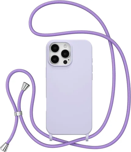 Vista 58 de ZTOFERA Funda para iPhone Air con correa, funda cruzada para teléfono con cordón ajustable para el cuello en los hombros, silicona suave a prueba