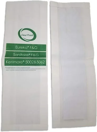 Vista 5 de 120 bolsas para aspiradora vertical Eureka Style F&G F G Sanitaire Commercial