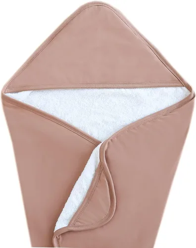 Vista 36 de Copper Pearl Toallas de baño con capucha, toallas de baño de tela de rizo de primera calidad con capucha, bolsillos y diseños geniales, ideales