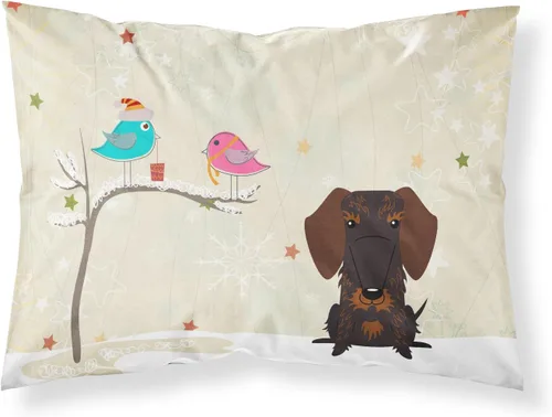 Vista 167 de Caroline's Treasures BB2515PILLOWCASE Between Friends Appenzeller Sennenhund - Funda de almohada de tela estándar, ligera, súper suave, fácil