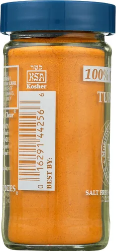 Vista 6 de MORTON & BASSET Cúrcuma orgánica, 2.2 OZ