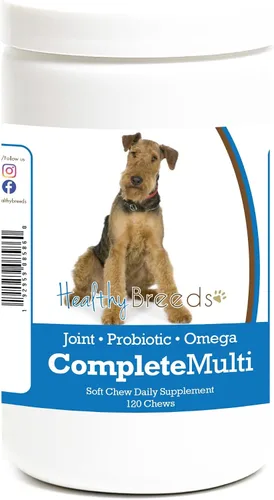 Vista 38 de Healthy Breeds Affenpinscher todo en uno multivitamínico suave masticable 120