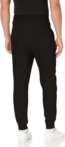 Vista 2 de HUGO Pantalones Deportivos de Jersey con Logo Cuadrado y Cordón para Hombre de Ajuste Regular