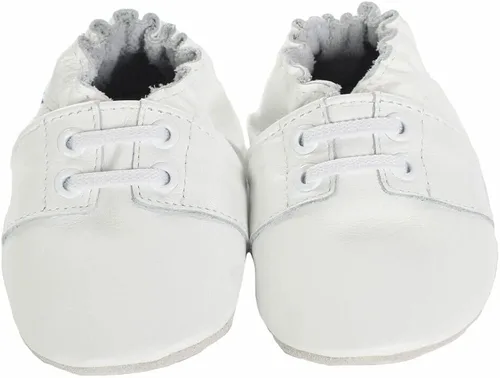 Vista 2 de Robeez Zapatos sin cordones para ocasiones especiales bebé Blanco