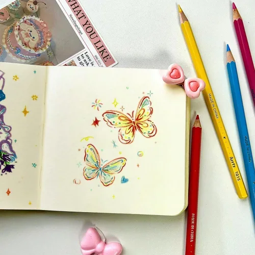 Vista 8 de 5x5 Sketchbook,Pocket Hardcover Notebooks,Sketch Books for Drawing Writing