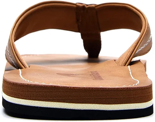 Vista 7 de Quickshark Sandalias de cuero para hombre, sandalias de playa con soporte de arco