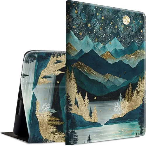 Vista 11 de Funda para Samsung Galaxy Tab S6 Lite de 10.4 pulgadas, versión 2022/2020, ligera, funda inteligente de piel sintética con soporte ajustable