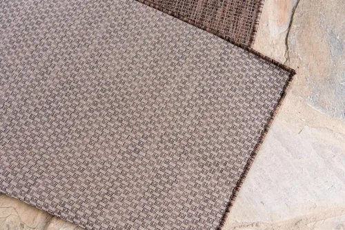 Vista 6 de Unique Loom Collection Alfombra de Área Plana Casual de Transición Sólida Jaspeada para Interiores/Exteriores