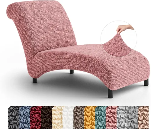 Vista 22 de PAULATO BY GA.I.CO. Funda para Silla de Tumbona Sin Brazos - Funda Deslizante para Silla de Tumbona - Funda para Sofá de Salón - Fundas Deslizantes