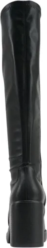 Vista 2 de Soda SONIA Botas de plataforma de tacón grueso hasta la rodilla para mujer