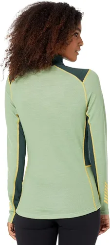 Vista 2 de Helly-Hansen Camisa LIFA Merino de peso medio con cremallera de 12 para mujer
