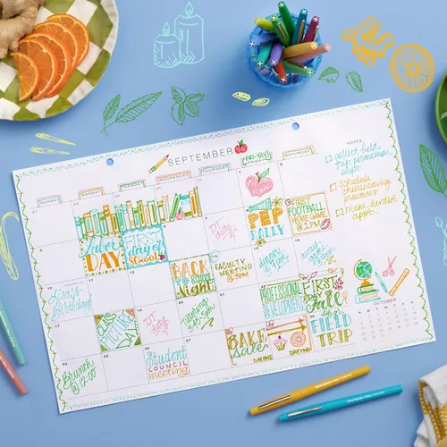 Vista 2 de Paper Mate Flair Nature Escape - Bolígrafos perfumados con punta de fieltro, punta media (0.028 in), colores surtidos, 64 unidades, perfectos