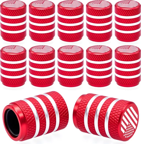 Vista 59 de 4 piezas de tapas de válvula de rueda con forma de punta, válvula de rueda de aleación de aluminio con punta, cubiertas universales de válvula