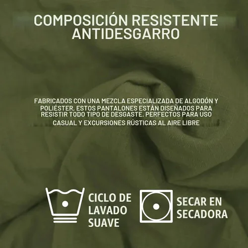 Vista 7 de Pantalón antifatiga clásico R/S Vietnam Rothco Verde oliva (Olive Drab)